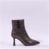 Una Healy Wild Cat Pointed Ankle Boot - Bronze Snake